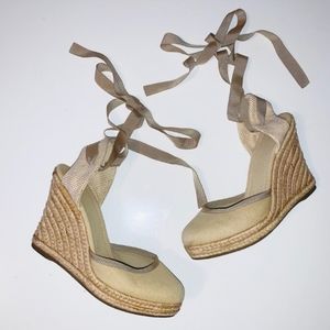 Aldo espadrille wedge sandals